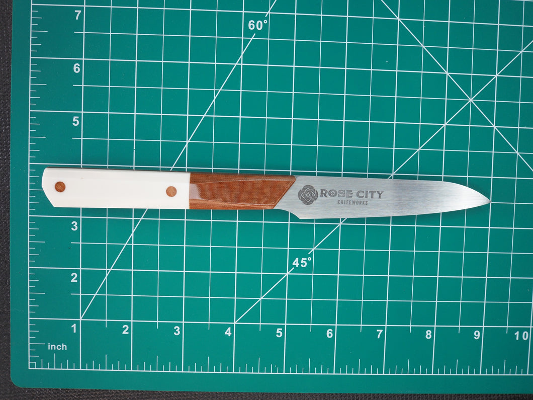 The Best Paring Knife You’ve Ever Owned - Brown and White Swift-Style