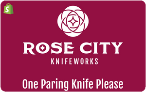 One Paring Knife Please Gift Card